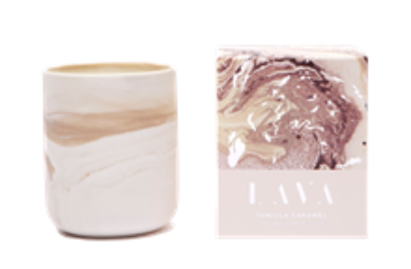 Picture of Lava 12oz Vanilla Caramel Candle